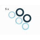 Viscose Profi ® 5er Pack Kolbendichtungssätze...