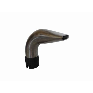 Viscose Profi ® Winkeldüse aus Edelstahl mit 90° Abwinklung und 8 x 65 mm Ausgang für Modelle KU+KU-Q